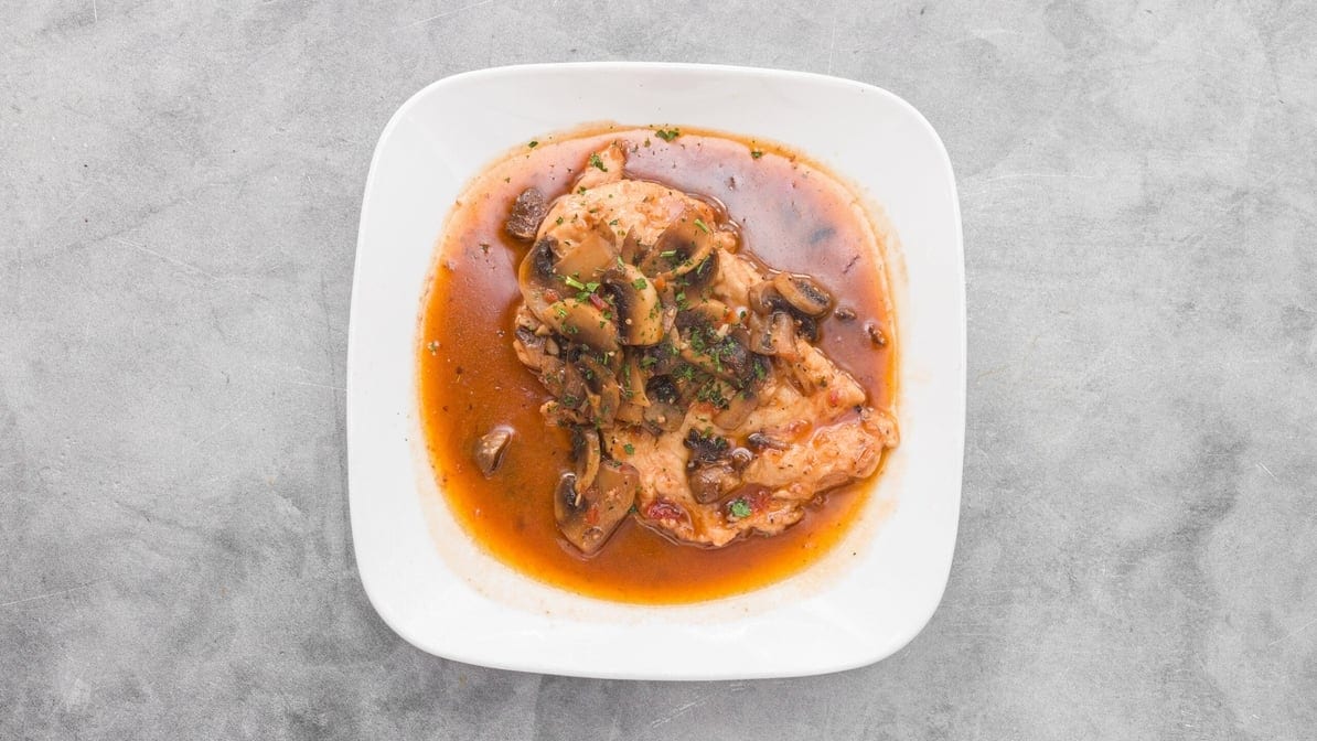 Chicken Marsala.