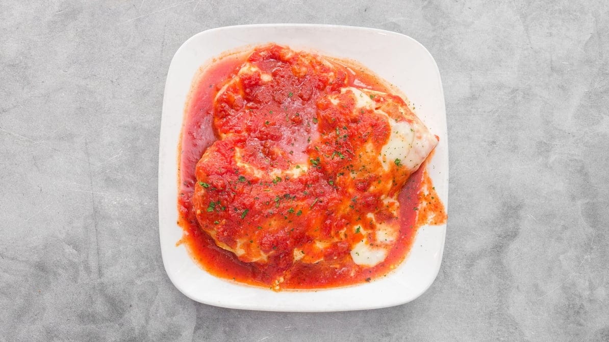 Chicken Parmigiana.